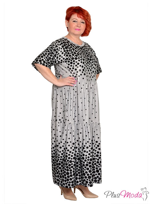 Платье Модель №1807 размеры 44-84 - Plusmoda фото 3