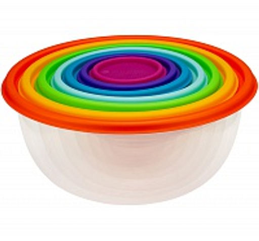 Набор мисок 7 пр Радуга, арт. М1310