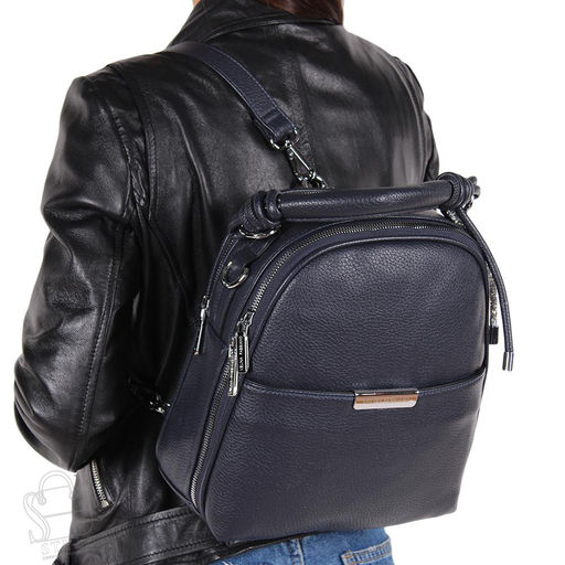 Рюкзак женский 670012-3 d.blue  Velina Fabbiano/30 в Новосибирске