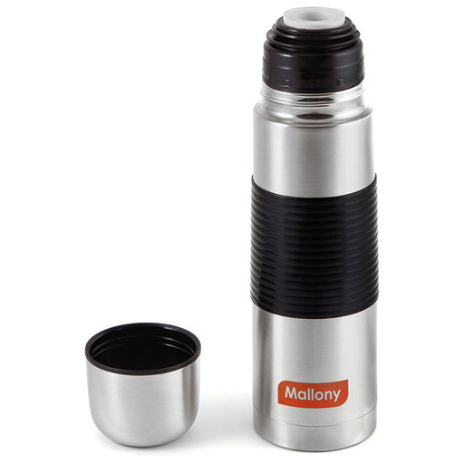 Термос Mallony NUOVO 0,5л нерж сталь с силикон.вставками арт 005232