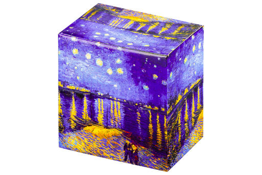 Кружка 350 мл 10,8*7,5*10,5 см "Звездная ночь над Роной" NEW BONE CHINA