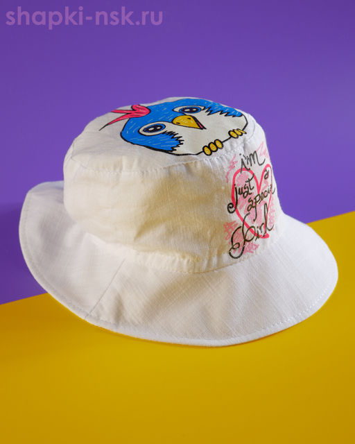 DC3-2001 Панама для девочки хлопок (48)