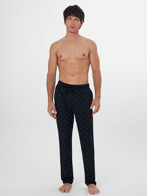 Брюки домашние мужские черные