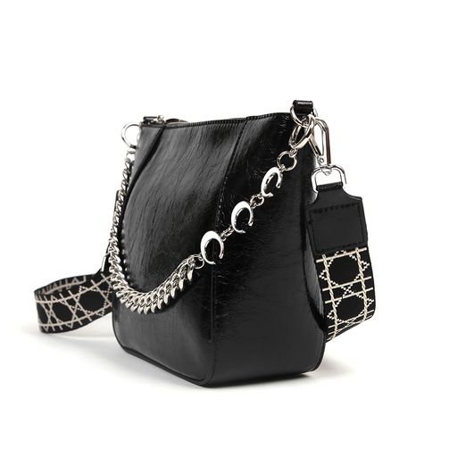 Женская сумка, кожа, MIRONPAN 36079 Черный  фото 4