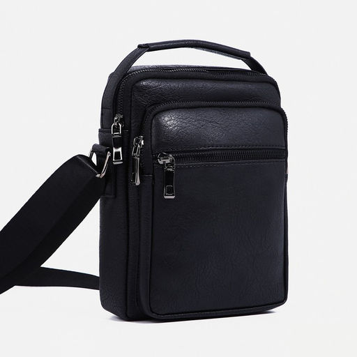 Сумка мужская, цвет черный - Simaland фото 3