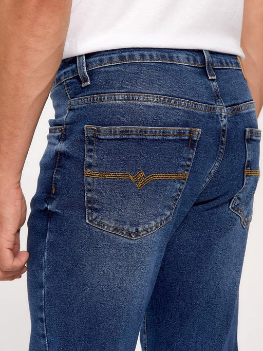 Мужские джинсы _ 0965/L - F5 фото 6