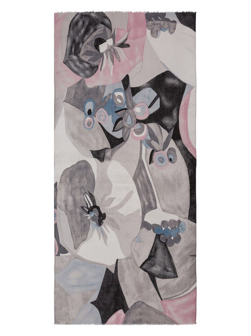 Палантин жен. хл+мод 85х180 LG19-482-19