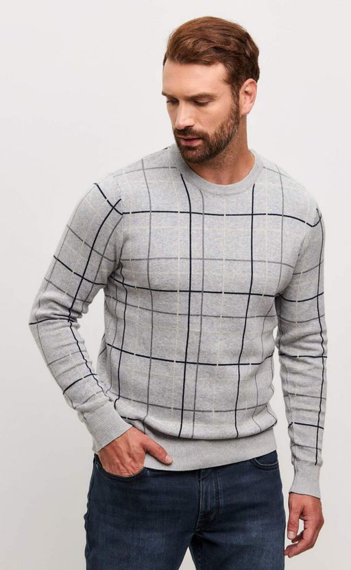 Джемпер P121-15-12041 grey melange - Primm фото 2