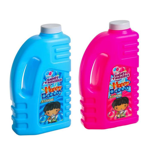 Раствор для мыльных пузырей, 1000 мл, МИКС - Funny toys фото 4