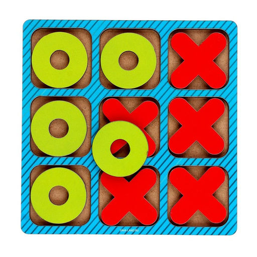 Настольная игра Крестики нолики - Лесная мастерская фото 2