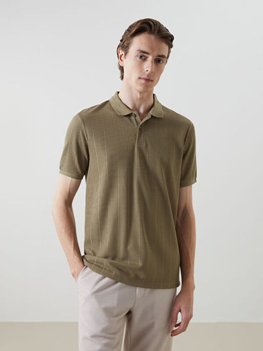 Polo Yaka K?sa Kollu Erkek Ti??rt