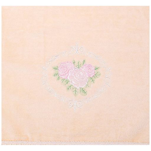 ПОЛОТЕНЦЕ КЛАССИКА,45х70. МАХРА,ЗОЛОТИСТЫЙ,ВЫШИВКА,100 - Lefard фото 3