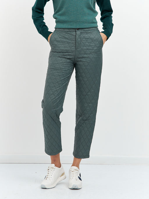 брюки женские стеганые укороченные - Glenfield фото 3