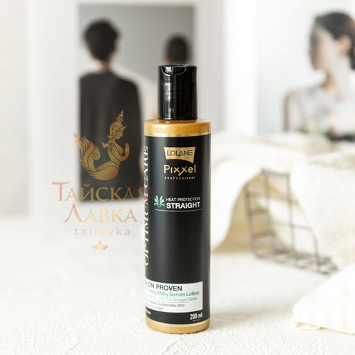 Лосьон-Сыворотка для Волос Термозащитный с Оливковым Маслом и Экстрактом Риса LOLANE PIXXEL, 200 мл фото 8