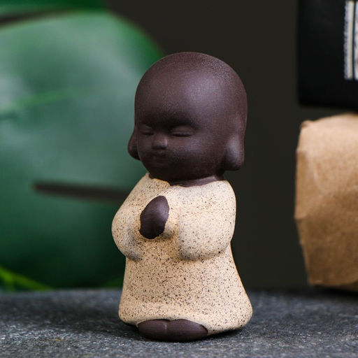 Цена за 2 шт. Фигурка керамика TAKE IT EASY «Будда», 3×6 см, МИКС