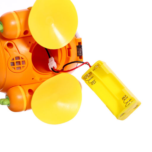 Детский душ для ванны Подводная лодка, с щёткой для мытья головы, работает от батареек - Simaland фото 15