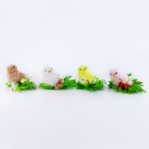 Мягкая игрушка на пасху Птенчик, 7 см, МИКС - Simaland фото 5