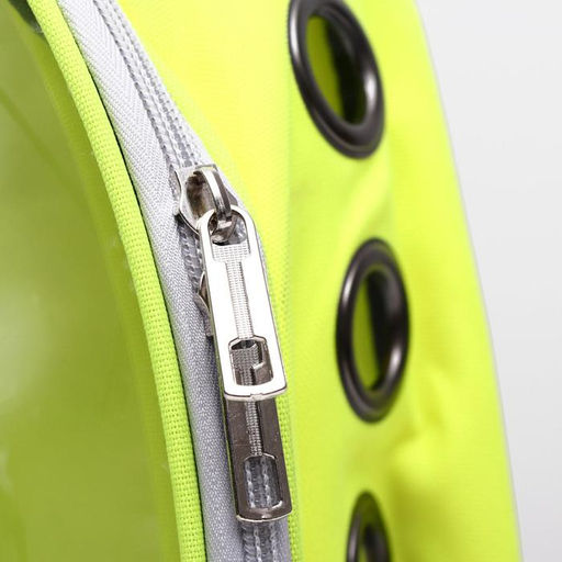 Рюкзак для переноски животных, прозрачный, 31 х 28 х 42 см, жёлтый - Пижон фото 7