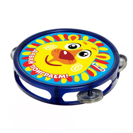 Музыкальная игрушка бубен Давай поиграем! - Zabiaka фото 5
