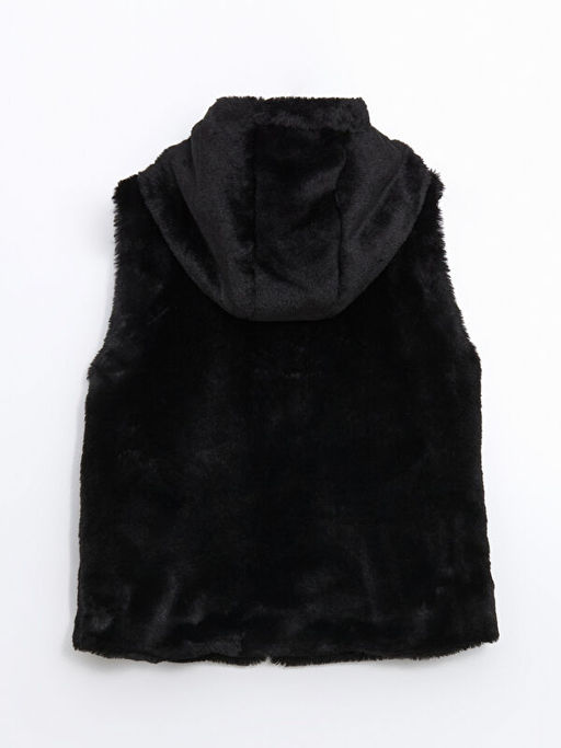 Kap??onlu Pel?? K?z ?ocuk Yelek - Waikiki фото 3