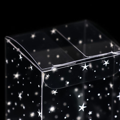 Цена за 5 шт. Складная коробка из PVC Звёздный горошек, 4,5 х 5 х 7,5 см - UPAK LAND фото 3