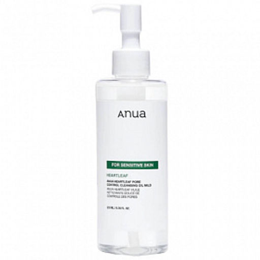 ANUA Heartleaf Pore Control Cleansing Oil Mild, 200ml - Гидрофильное масло для чувствительной кожи