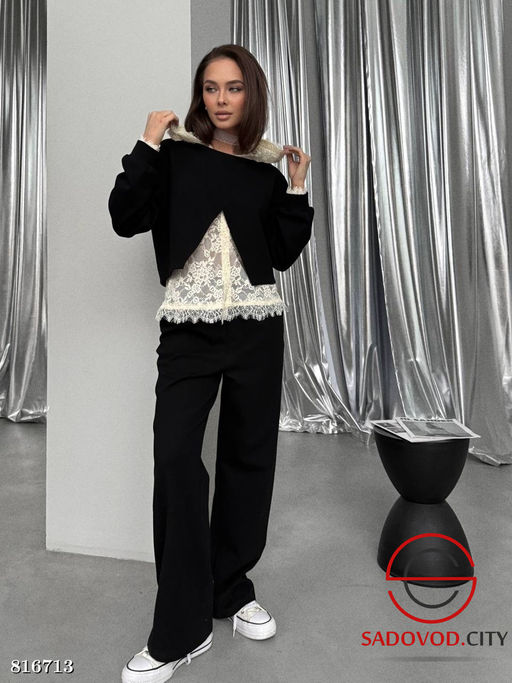 Костюм женский тройка кофта,штаны,кофта безрукавка