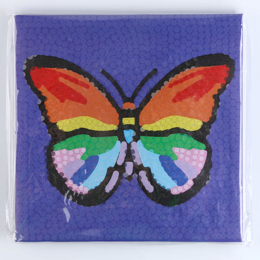 Аппликация помпошками Бабочка размер 30 30 см, клей 30 мл - Simaland фото 7