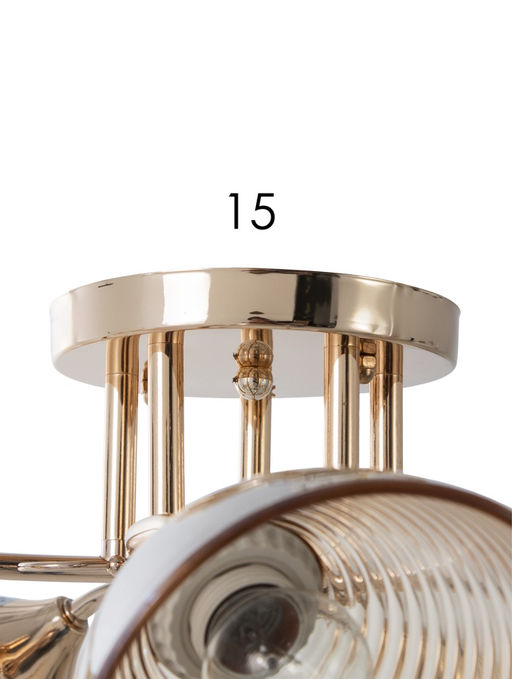 Люстра 13211/5, 5хE27, 40Вт, золото