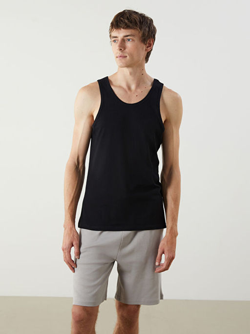 U Yaka Penye Erkek Atlet 2li - Waikiki фото 5