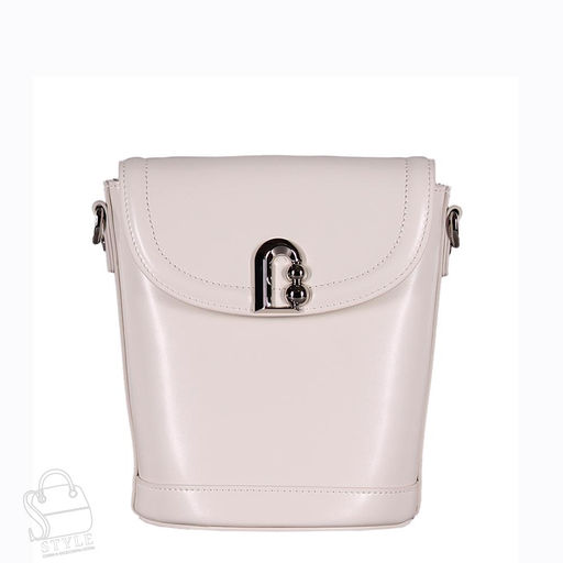 Сумка женская кожаная 801NL milk white NL в Новосибирске
