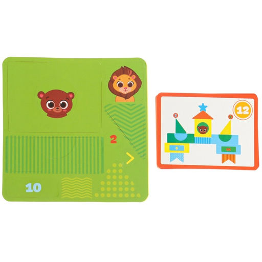 Детская развивающая игра Крошка Я «Маленький строитель / Транспорт», EVA + карточки, виды МИКС, Крошка Я