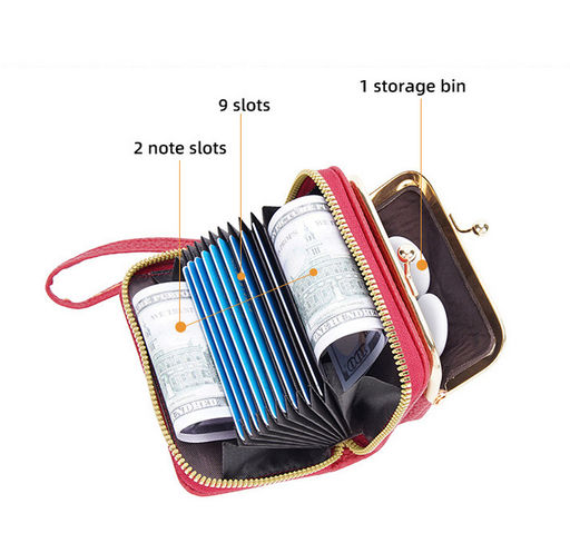 Кошелек W-N8630-Black - Ferro фото 5