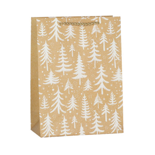 Цена за 12 шт. Пакет подарочный 18х24х8,5 / 5646-S /уп 12/720/Новый год - Галеонтрейд фото 3