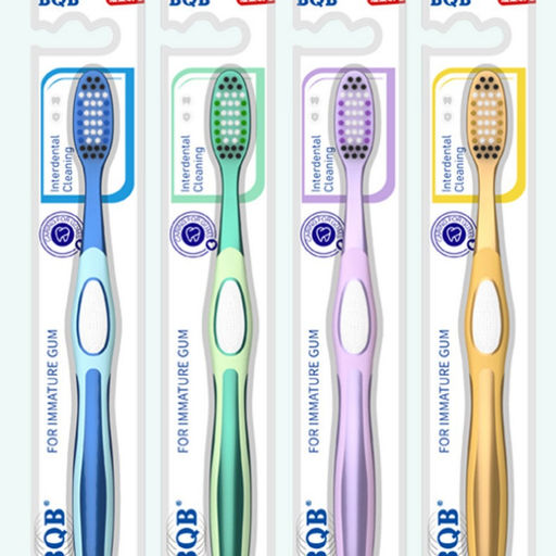 Зубная щетка с бамбуковым углем и с жесткой щетиной 1 шт