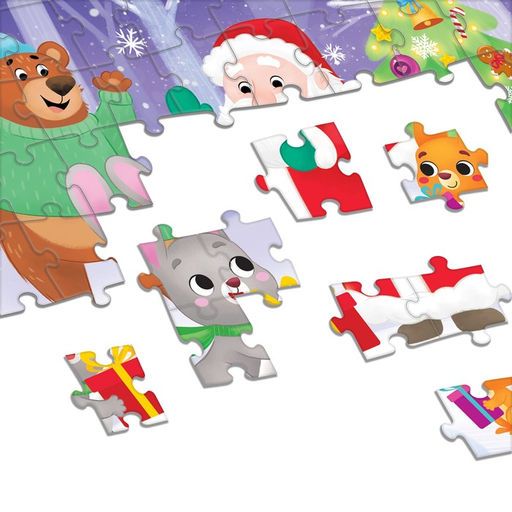 Пазл детский В ожидании Нового года, 54 элемента - Puzzle time фото 3