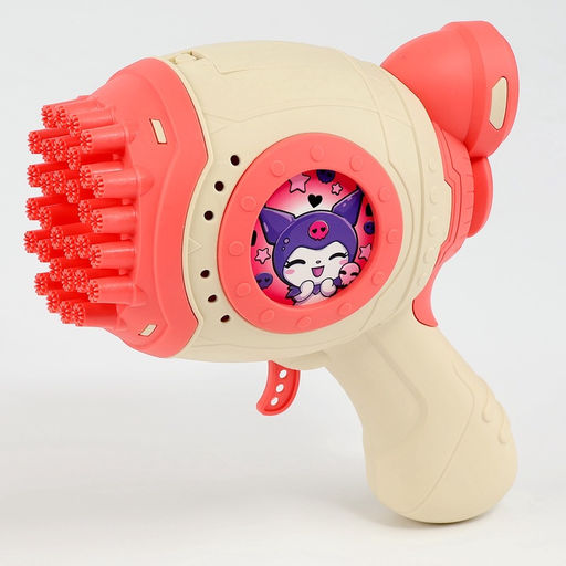 Генератор мыльных пузырей Зайчик, розовый, 18?10?18 см - Funny toys фото 8