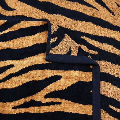 "Missoni-3030" Полотенце махровое 70х140см, плотность 375гр/м2, 100% хлопок, велюр, коричневый, Bolangde (Китай)