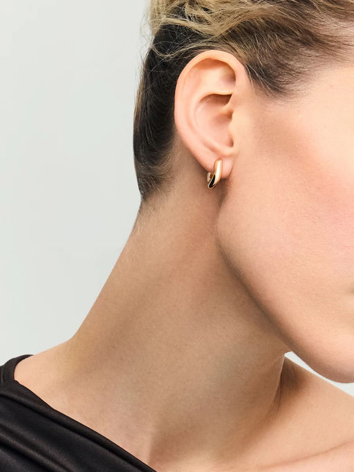 Серьги геометричной формы / Zarina