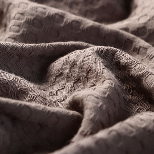 Плед вафельный «Этель» Waffle, 180×240 см, вафля 195 г/м², серый