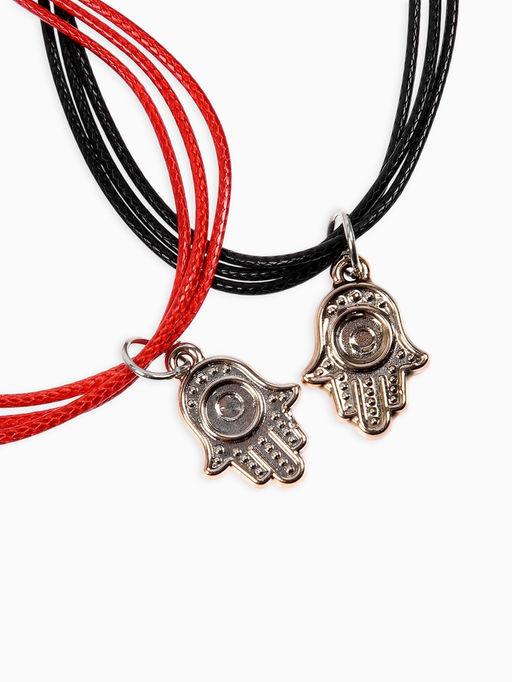 Цена за 2 шт. Браслеты-неразлучники "Рука Хамса"