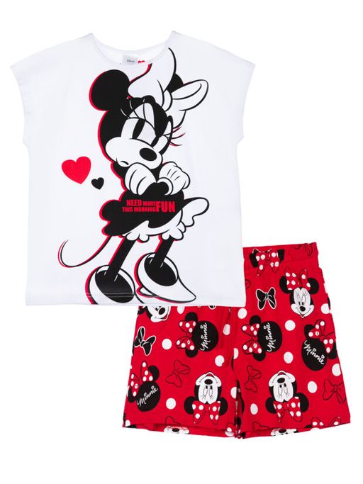 Пижама PlayToday Disney Minnie Mouse для девочки хлопок с эластаном в ассортименте  фото 6