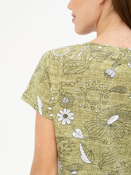 Футболка жен.арт.217-17,зеленая - Binita фото 6