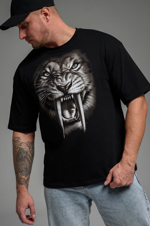 Футболка мужская 8507/1 оверсайз