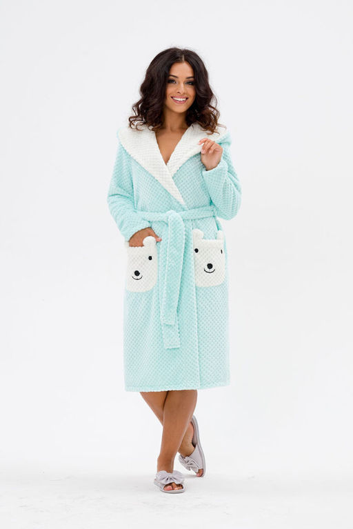 Халат с мишками Тедди(44-52) - Serenada фото 2