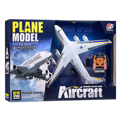 Самолет  "Веселый полет" р/у, 27 MHz, в коробке