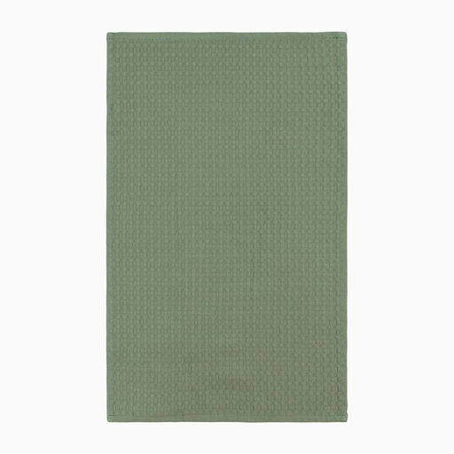 Набор кухонных полотенец Доляна, цвет хаки, 35х60см-2шт, 100% хлопок, вафля, 220 гр/м2  фото 2