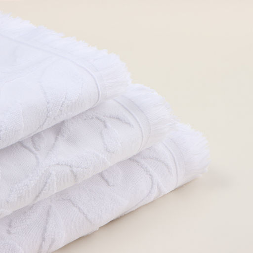 Полотенце махровое SL HOME: Boho "Блан де Блан" 30х60 см, 100% хлопок, 520 г/м2