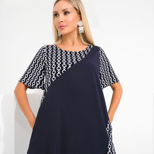 Платье Попадаю в невесомость (блю) - Charutti фото 3