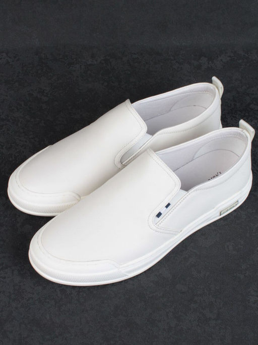 03-58571-JD01 WHITE Полуботинки спортивные мужские (натуральная кожа)